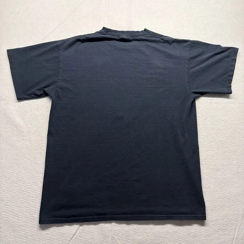 Vintage 90s Nike Team Oregon Ducks Basketball Faded Black T-Shirt - Men’s Large